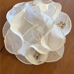 Hungarian vintage collectible 12 section bread  basket liner new